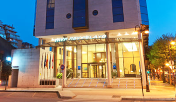 Gijón_Entrada Hotel Tryp Rey Pelayo