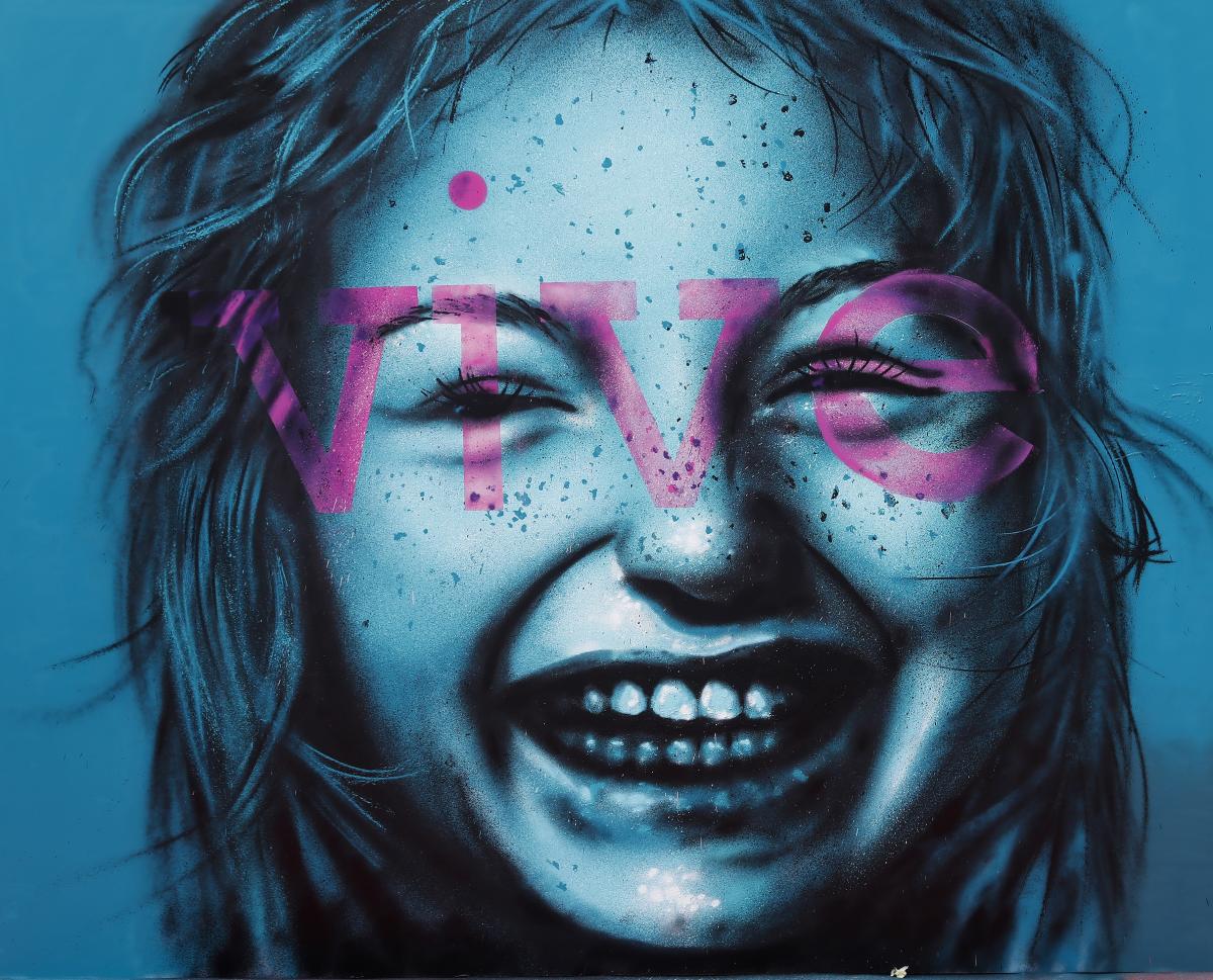 La obra "sonríe" de Eneko Azpiroz fue la ganadora