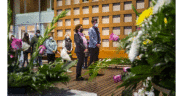 Grupo Albia viste sus centros funerarios con ornamentos florales en el Día de Todos los Santos