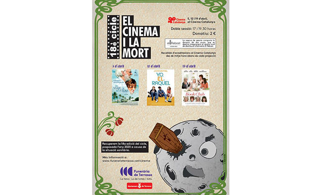 Funerària de Terrassa recupera la 18ª edición del ciclo 'El cinema i la mort'