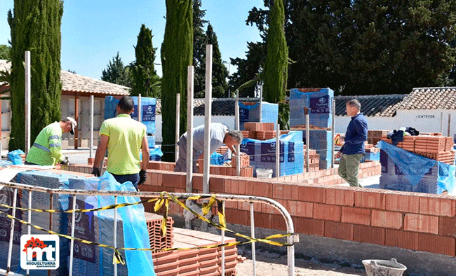 En marcha las obras de ampliación del Cementerio Municipal de Miguelturra (Ciudad Real)